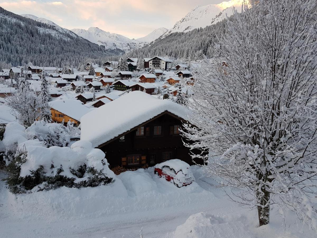 Le Castor Bed & Breakfast Morgins Luaran gambar